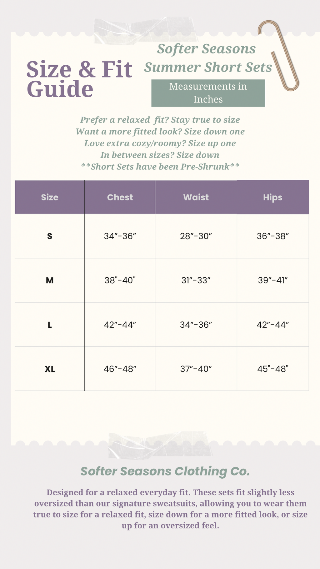 The Softer Seasons Summer Short Set