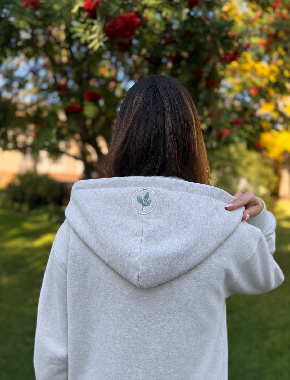 Oversized Full Zip Hoodie | 100% Cotton French Terry